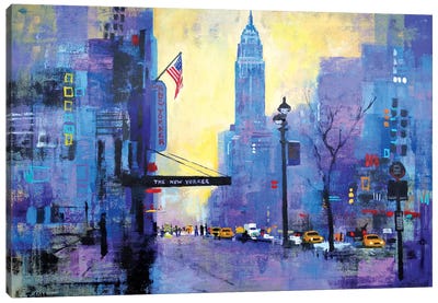 NYC 34th St. Canvas Art Print - Colin Ruffell