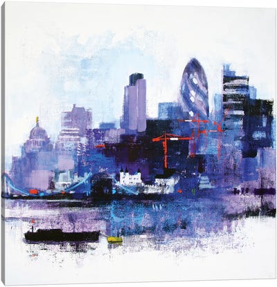The White Tower Canvas Art Print - London Skylines