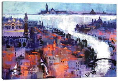 Venice Canvas Art Print - Colin Ruffell