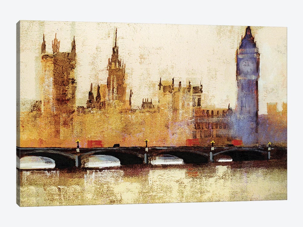 Westminster Bridge by Colin Ruffell 1-piece Art Print