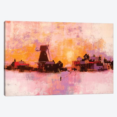Windmill Canvas Print #CRU93} by Colin Ruffell Canvas Art Print