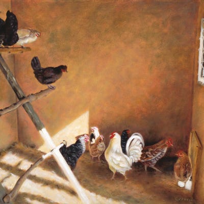 Harem In The Hay by Cindy Revell gallery poster