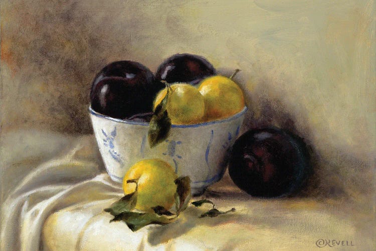 Black & Gold Plums