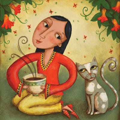 Honeysuckle Meditations by Cindy Revell gallery poster