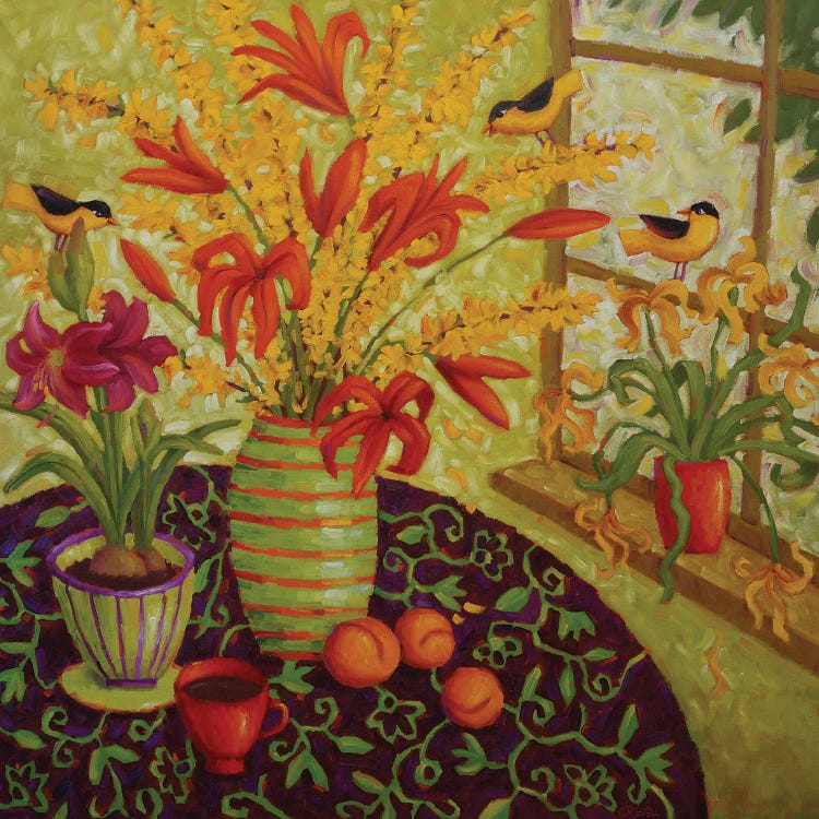 The Arrival Of Song by Cindy Revell wall art