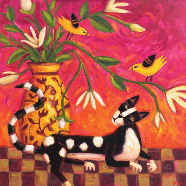 Tuxedo Cats: Song Of The Finch by Cindy Revell