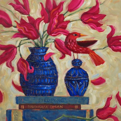 Just Stopping By by Cindy Revell gallery poster