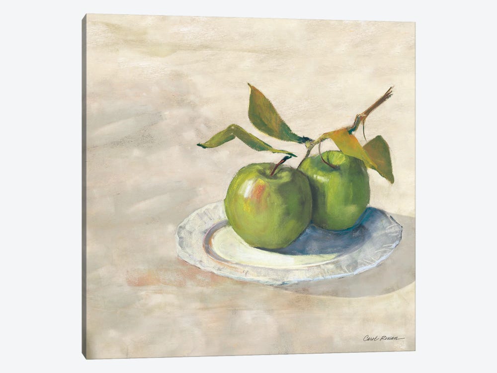 Green Apple I Neutral by Carol Rowan 1-piece Art Print