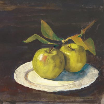 Green Apples I by Carol Rowan art print