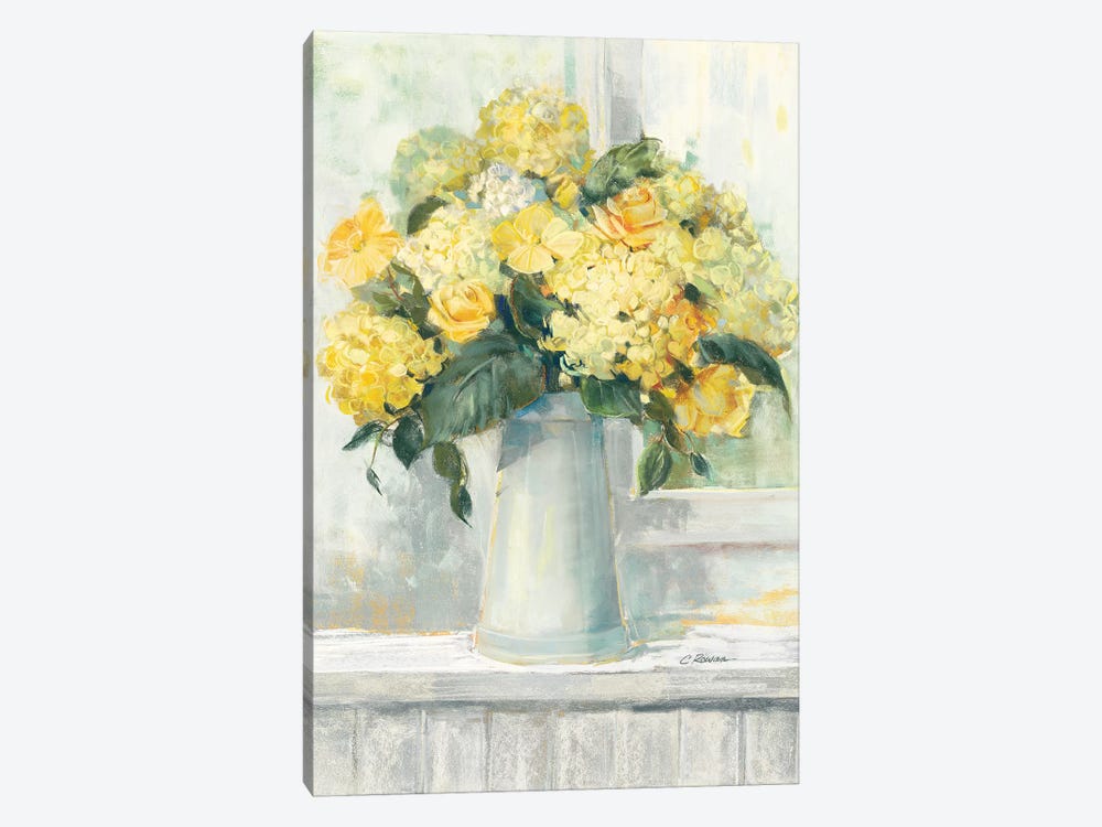 Endless Summer Bouquet I Yellow by Carol Rowan 1-piece Canvas Art Print