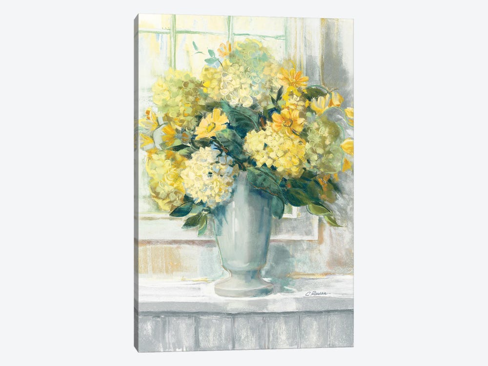 Endless Summer Bouquet II Yellow by Carol Rowan 1-piece Canvas Artwork