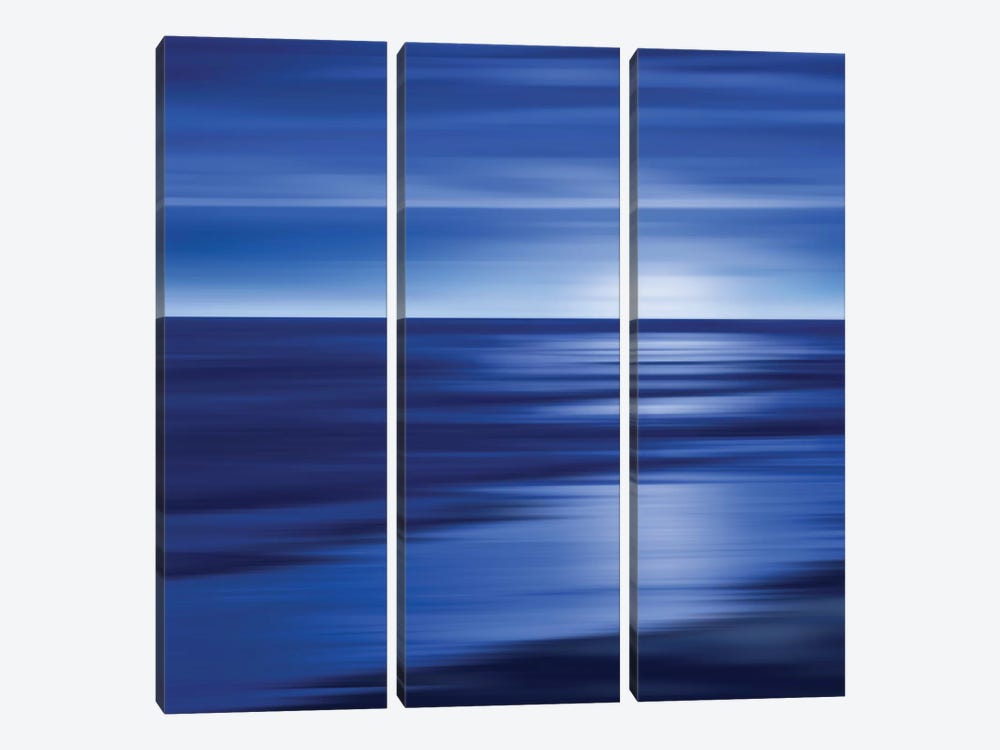 Midnight Blue by Carly Anderson 3-piece Canvas Print