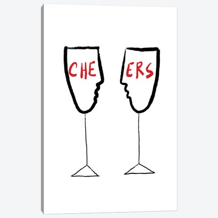 Cheers Canvas Print #CSA10} by Atelier Posters Canvas Artwork
