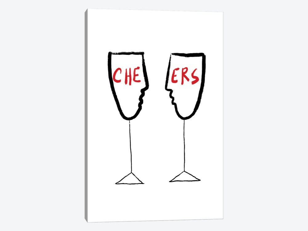 Cheers by Atelier Posters 1-piece Art Print
