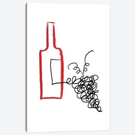 Good Wine Canvas Print #CSA15} by Atelier Posters Art Print