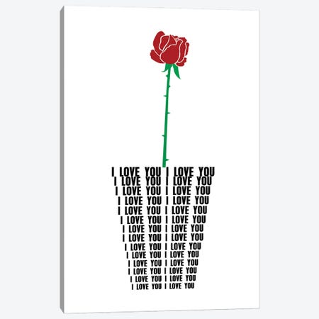 I Love You Canvas Print #CSA19} by Atelier Posters Canvas Artwork