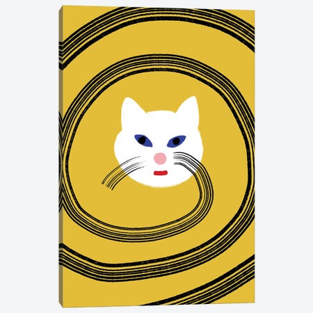 Meow Canvas Print #CSA24} by Atelier Posters Canvas Art