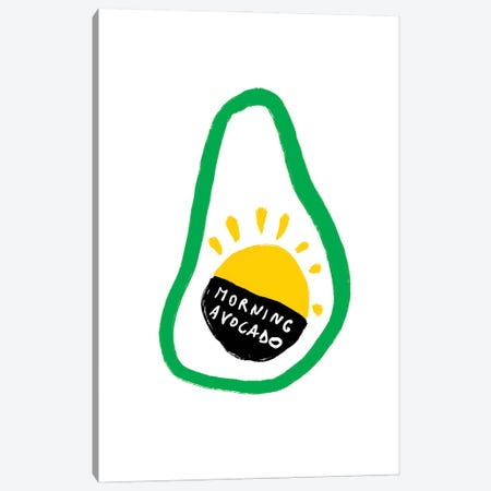 Morning Avocado Canvas Print #CSA25} by Atelier Posters Canvas Art