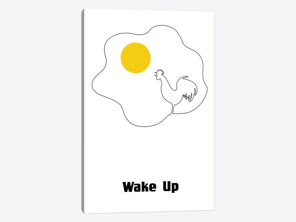 Wake Up by Atelier Posters 1-piece Canvas Art