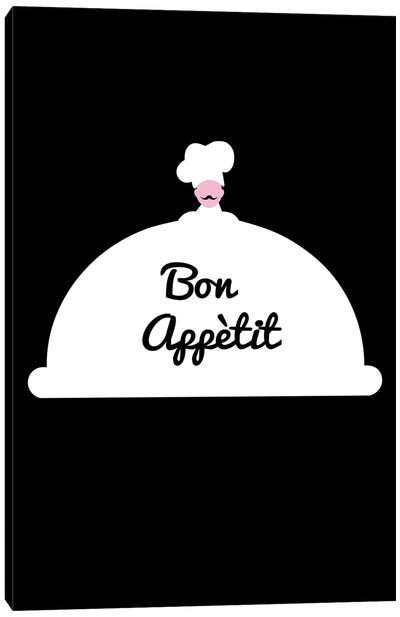 Bon Appetit Canvas Art Print - Large Art for Kitchen