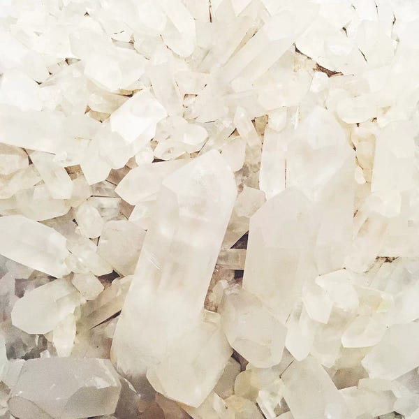 Rocks: Quartz Crystals by Cassia Beck