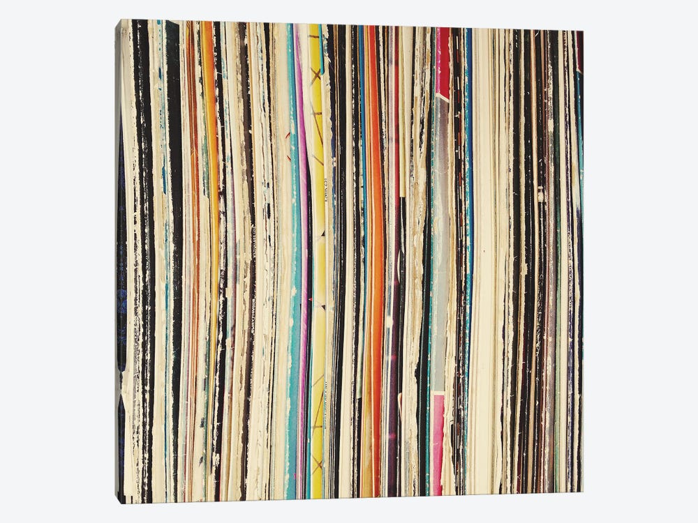 Record Collection by Cassia Beck 1-piece Canvas Artwork