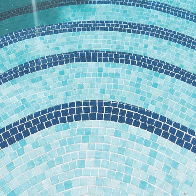 Swimming Pool X by Cassia Beck art print