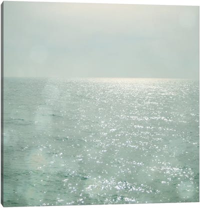 The Silver Sea Canvas Art Print - Vintage Styled Photography