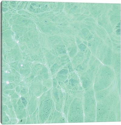 Water Canvas Art Print - Swimming Art