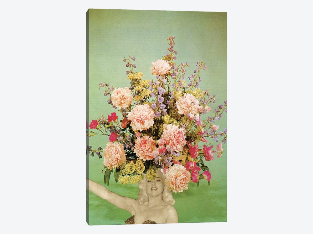 Floral Fashions II by Cassia Beck 1-piece Canvas Wall Art