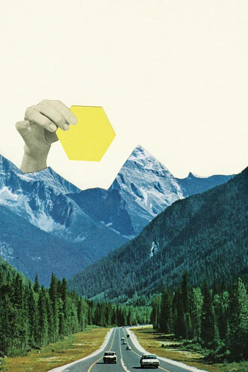Moving Mountains by Cassia Beck wall art