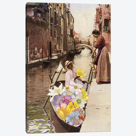 The Suitor II Canvas Print #CSB161} by Cassia Beck Art Print