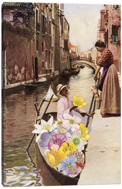 The Suitor II Canvas Art Print - Cassia Beck