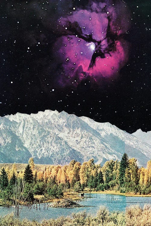 Time and Space by Cassia Beck wall art