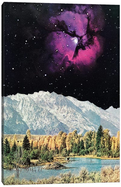 Time and Space Canvas Art Print