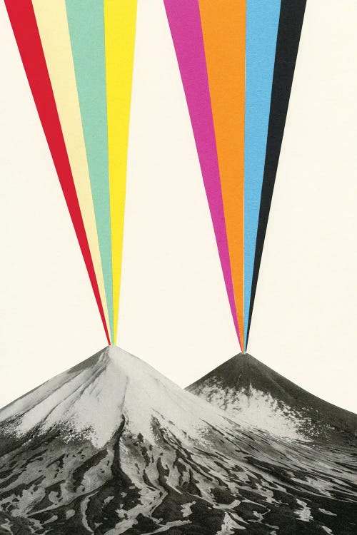 Volcanos by Cassia Beck wall art