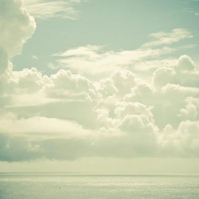 As the Clouds Gathered by Cassia Beck framed canvas print