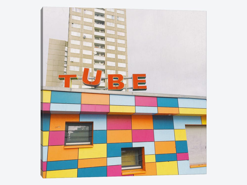 Tube by Cassia Beck 1-piece Art Print
