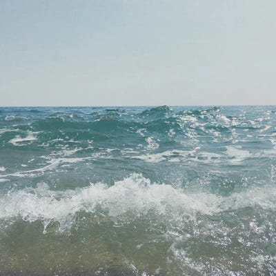 Shore by Cassia Beck framed canvas print