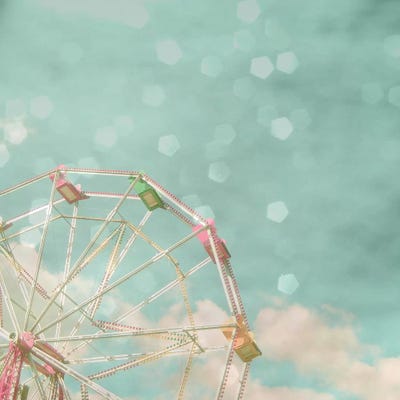 Candy Wheel by Cassia Beck canvas print