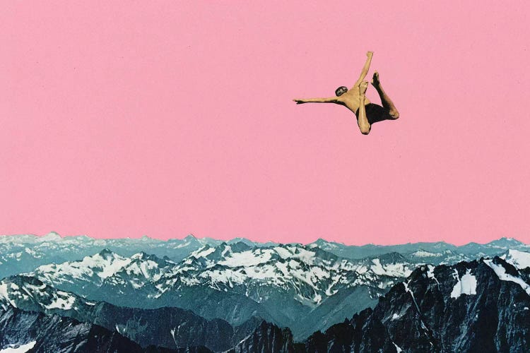 Higher than Mountains by Cassia Beck wall art