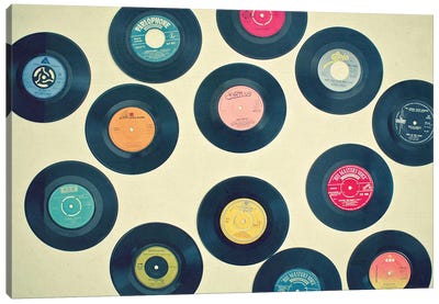All of Our Yesterdays Canvas Art Print - '70s Music