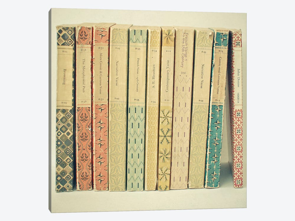 Old Books by Cassia Beck 1-piece Canvas Art