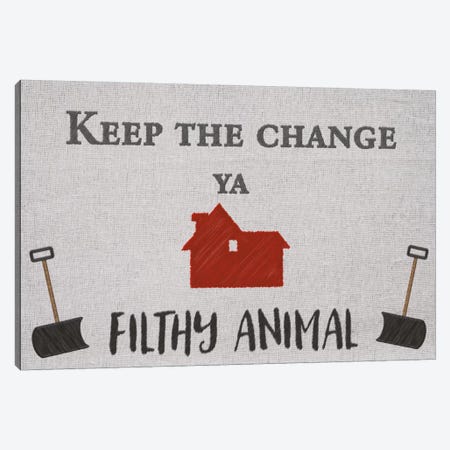 Keep the Change Canvas Print #CSD1} by 5by5collective Canvas Wall Art