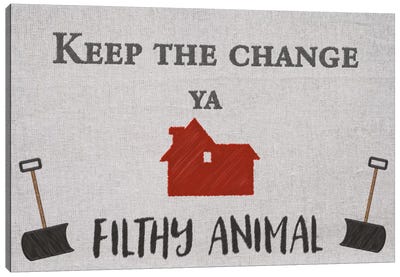 Keep the Change Canvas Art Print - Holiday Movies