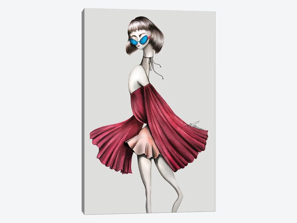 Fashion Moves by Maria Camussi 1-piece Art Print