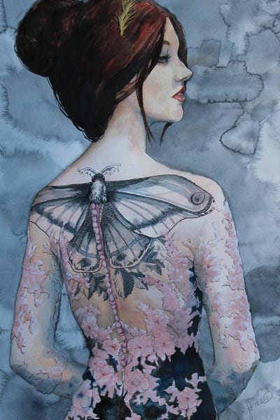 Karina by Cris James art print