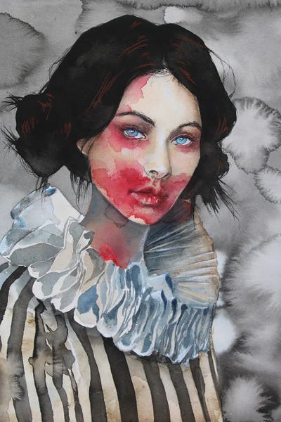 Evil Clowns: Bitten Clown by Cris James