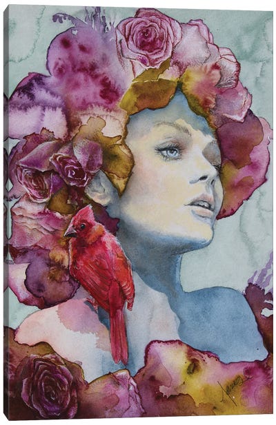 Rosa Canvas Art Print - Cris James