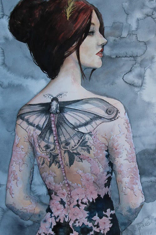Karina by Cris James wall art